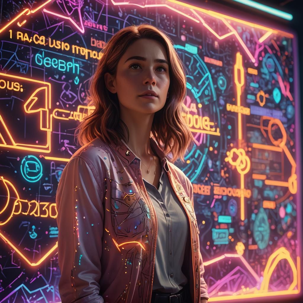 Motivational Board Portrait in Clickbait Style