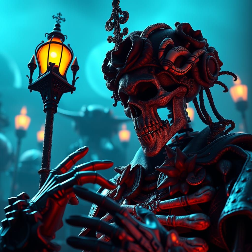 Day of the Dead Cinematic 3D Masterpiece