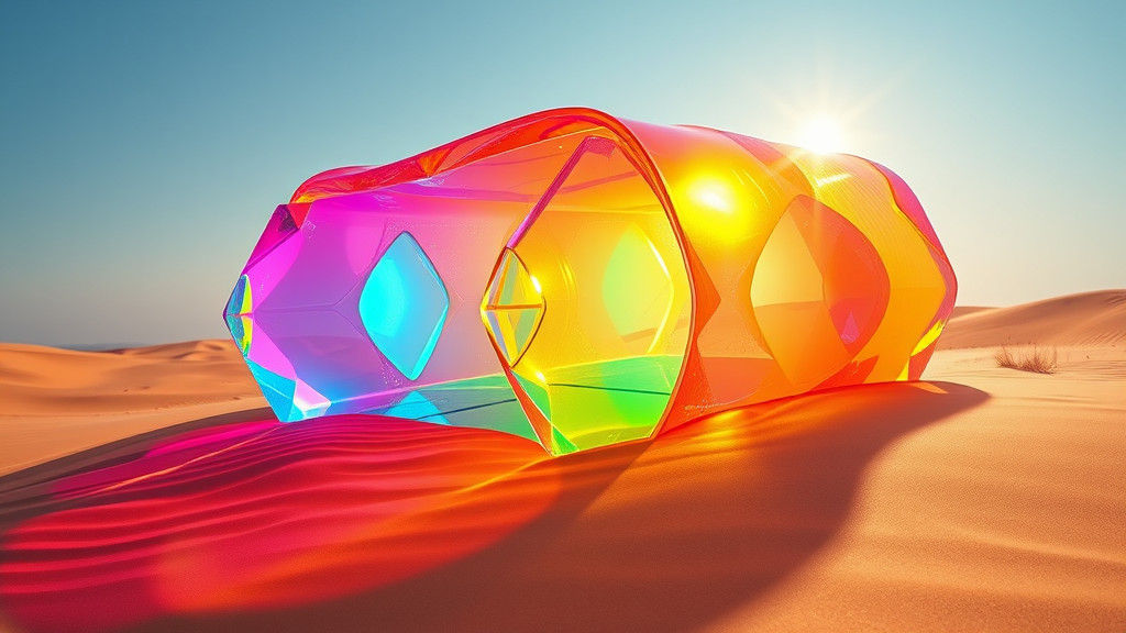 Sugary Oasis in Sun-Scorched Desert