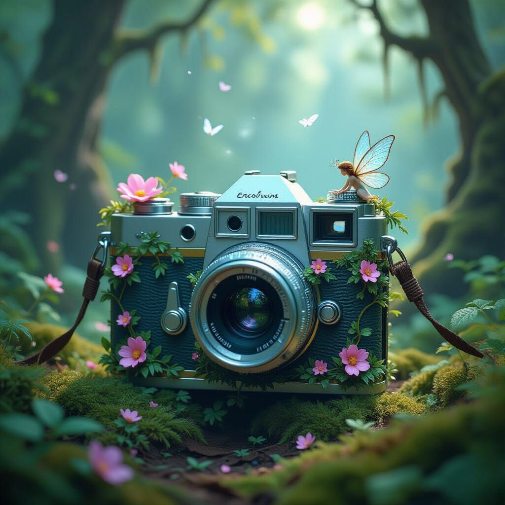 Crystal Camera Captures Magical Fairy Realm in Enchanted For...