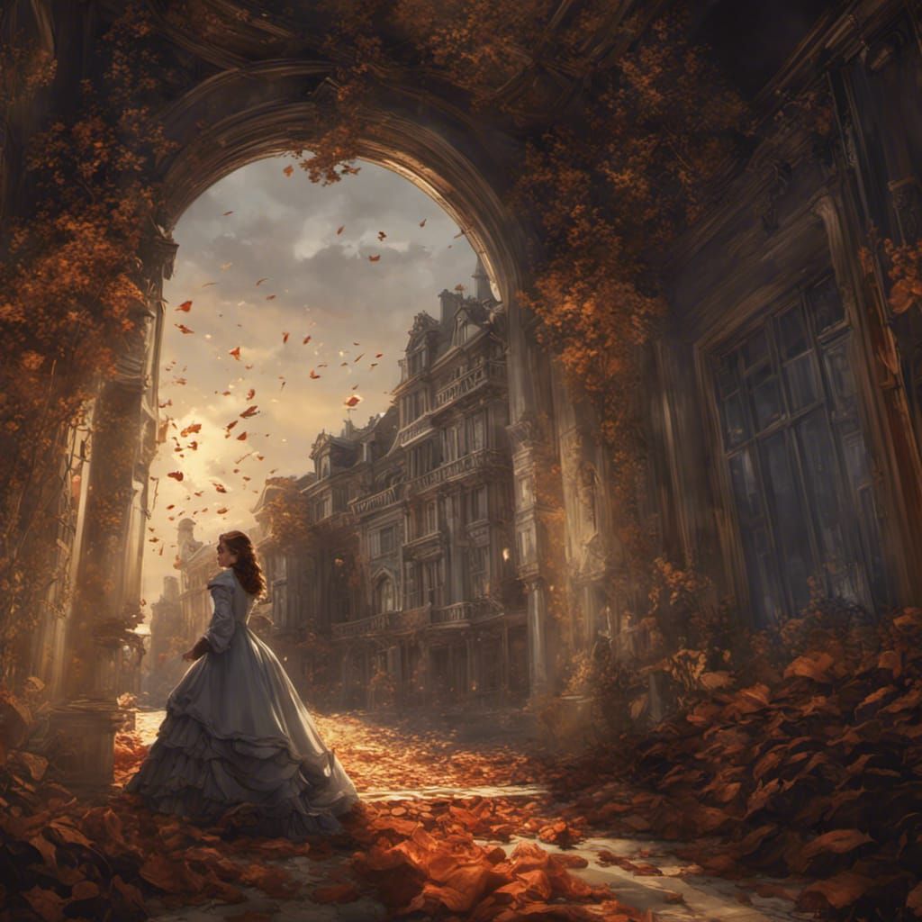 Gone with the Wind: Dark Fantasy Concept Art