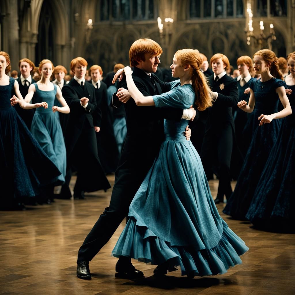 Ron Weasley dance Fleur Delacour