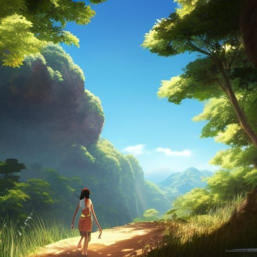 Far Cry 3: Ghibli-Style Anime Key Visual