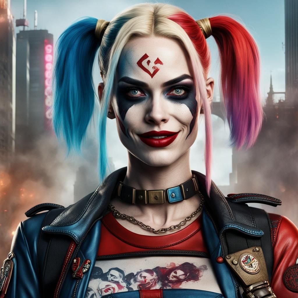 Lena Headey as Harley Quinn: Digital Art