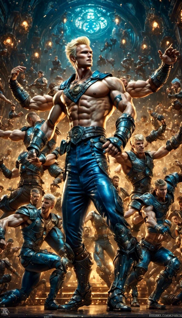 Captivating Male Singer Performance on Stage