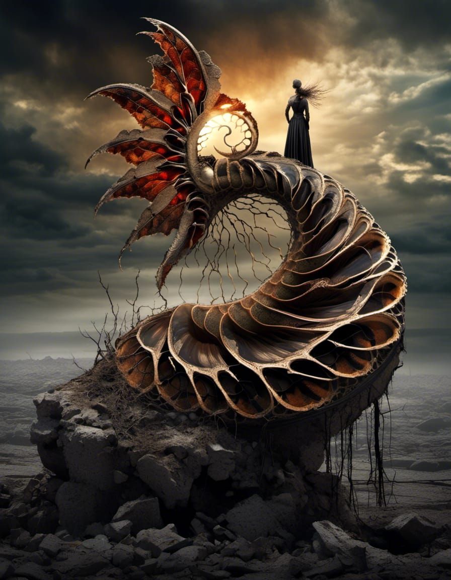 Zombie Ammonite Siren Transformation in Gothic 3D