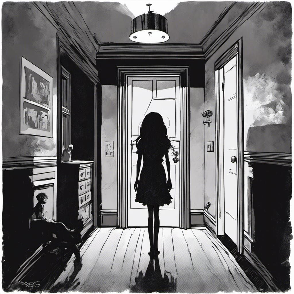 Sinister Hotel for Monsters by Greg Rutkowski