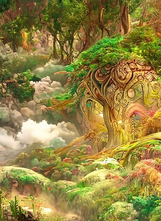 Yggdrasil World Tree: Norse Mythology in Fantasy Art