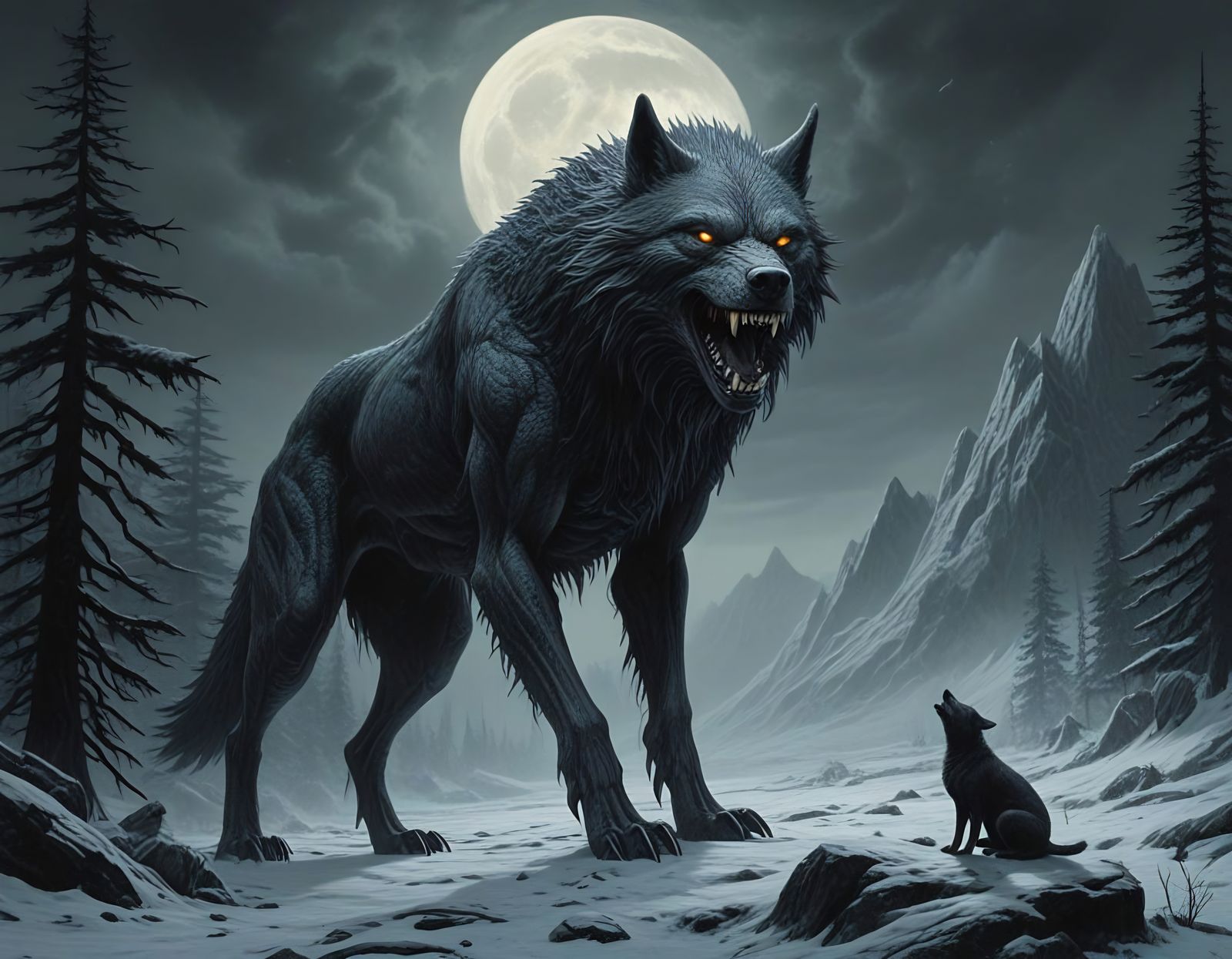 Demonbeast, The Vengeful Wolf