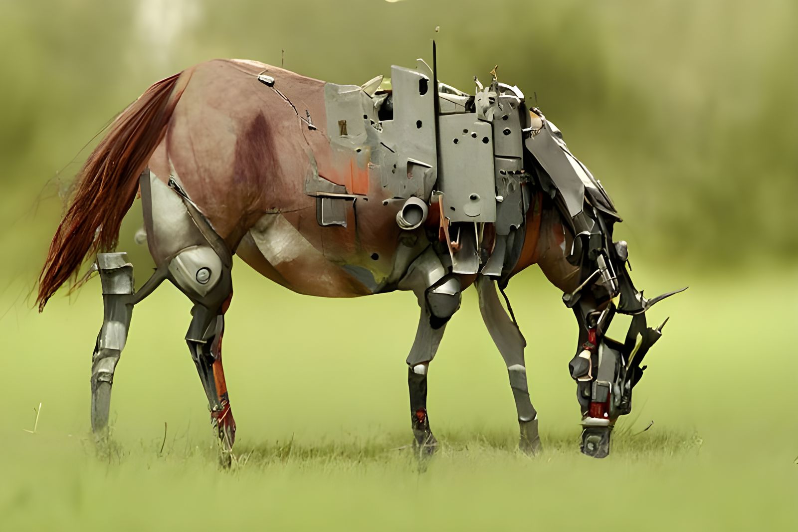 Robotic Mech Horse Concept Art