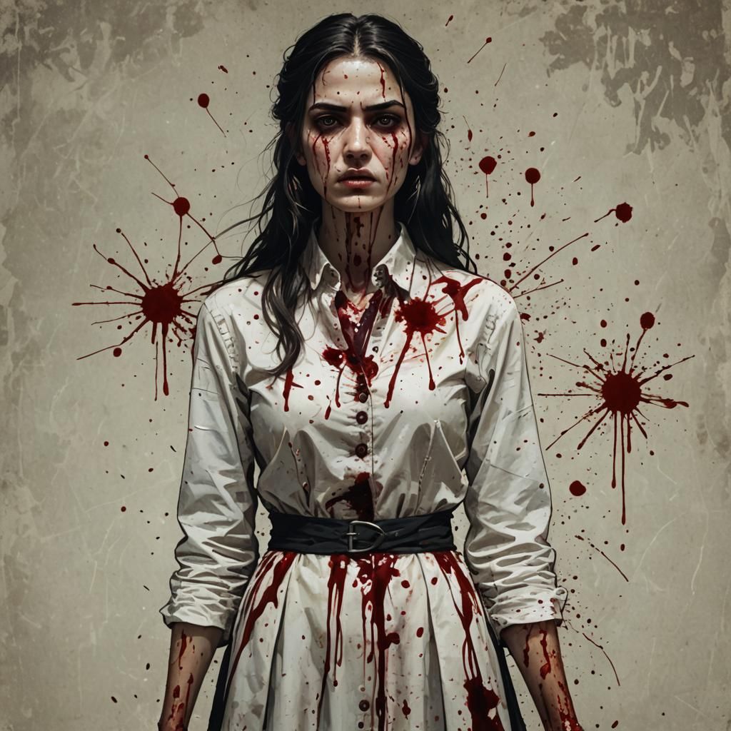 Confused Dhampir with Needle and Thread