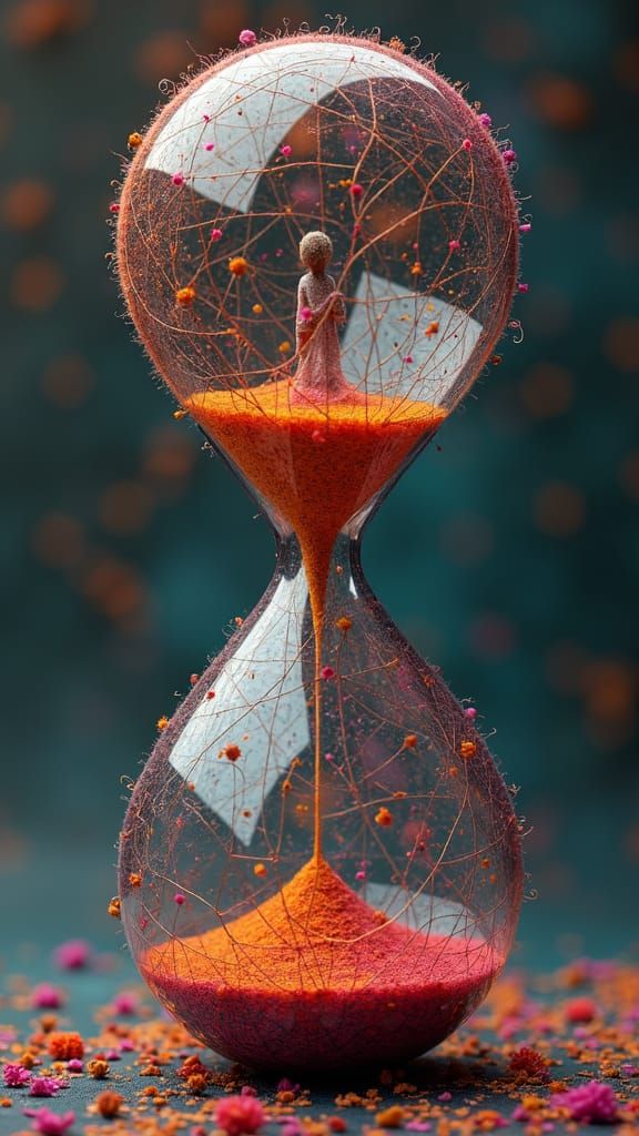 Felted Wool Art of Timeless Magic: 3 Fates Weave Lives in De...