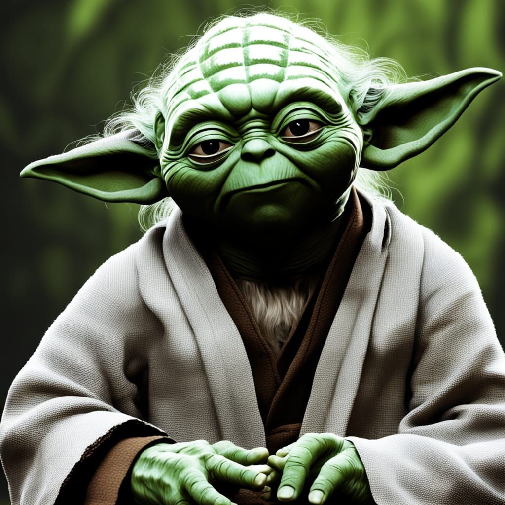 Ancient Jedi Master Yoda