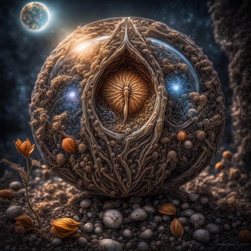 Cosmic Fantasy Seeds of Resurrection in HDR