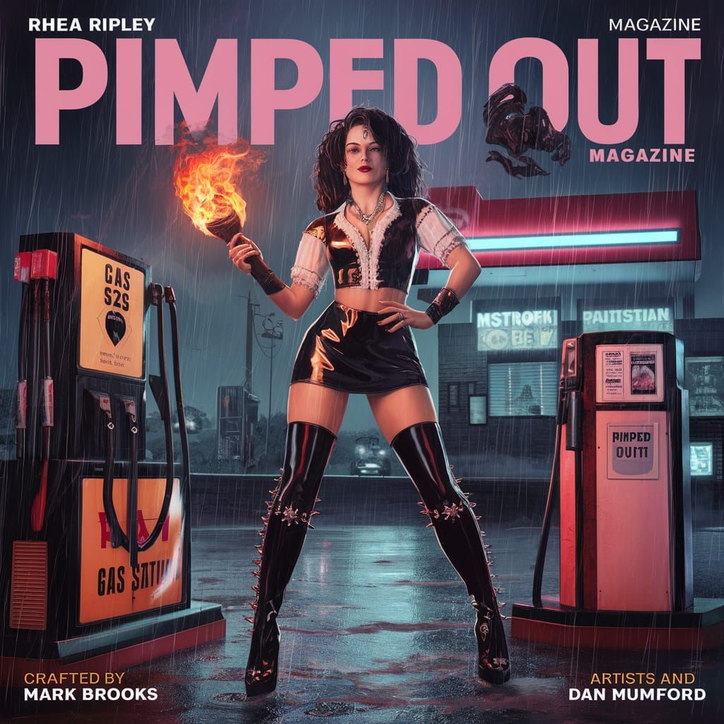 Rhea Ripley Reigns Supreme on Dystopian Gas Station Cover Ar...