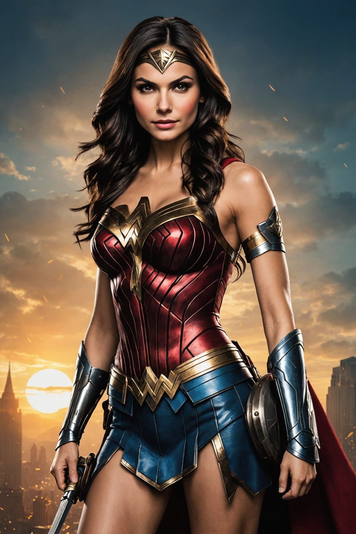 Victoria Justice as Wonder Woman: Cinematic Superheroine