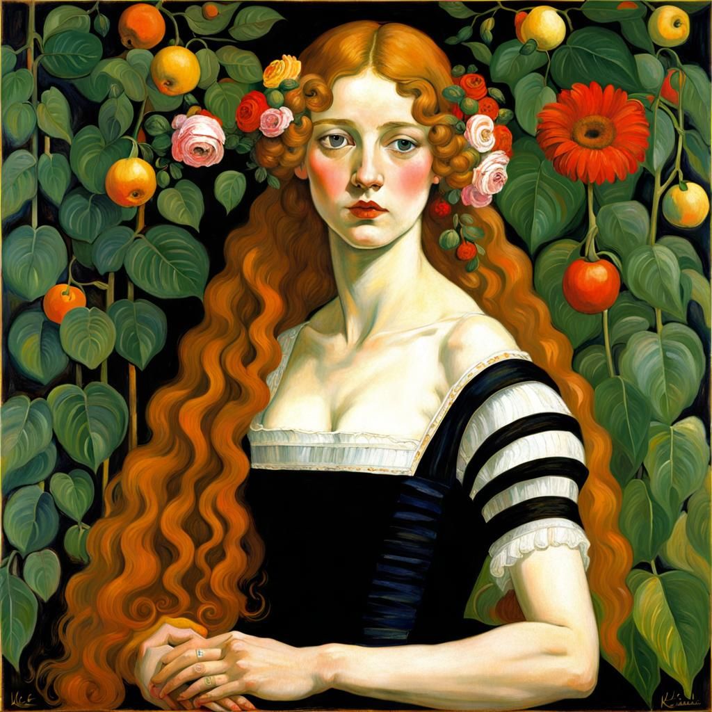 Artistic Fusion: A Blend of Masters' Styles