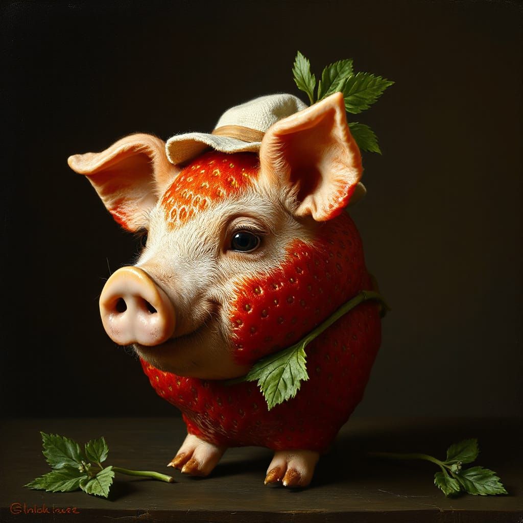 Strawberry Pigs Forever!