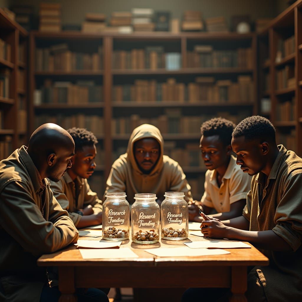 African Scholars and Empty Research Funding Jars