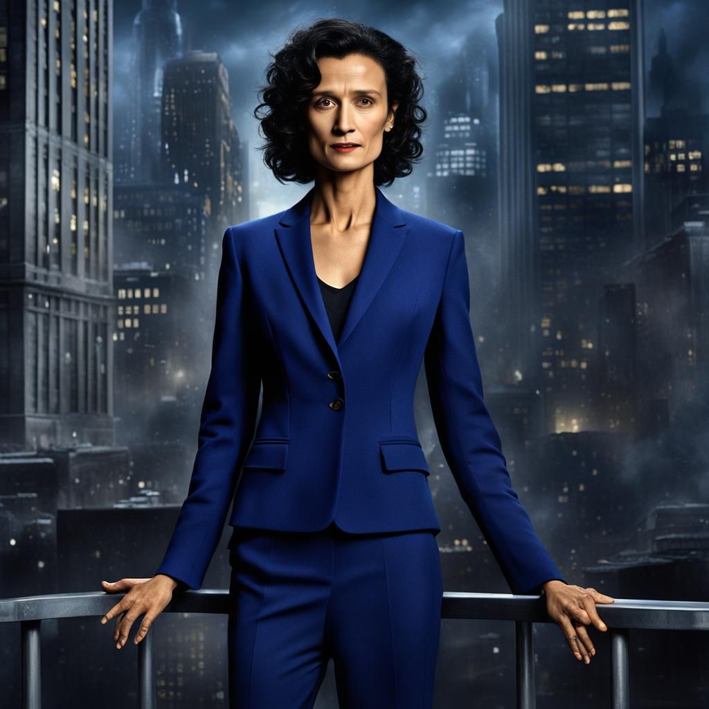 Indira Varma as Gotham Reporter in Gotham City
