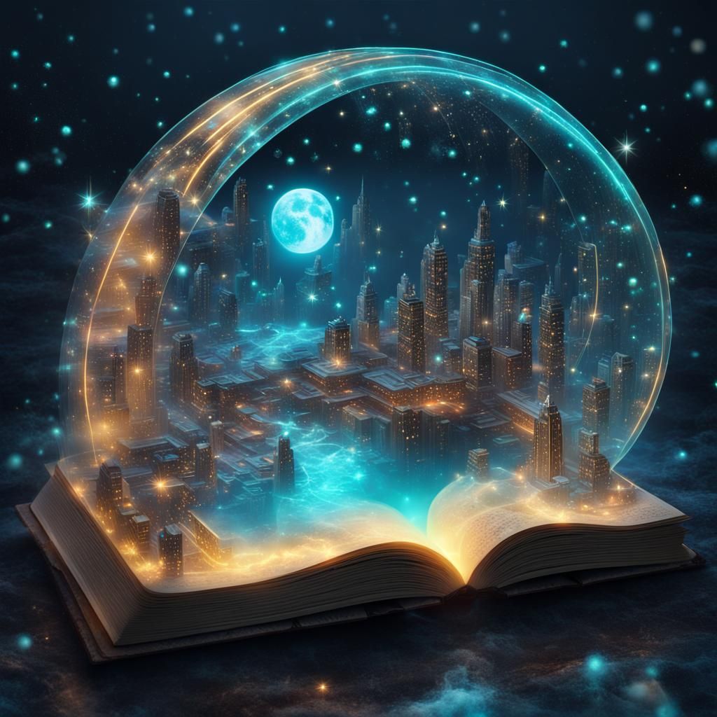 Bioluminescent Sci-Fi World Emerges from Book