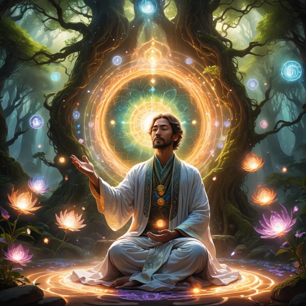 Mystical Reiki Healing in a Fantasy Realm