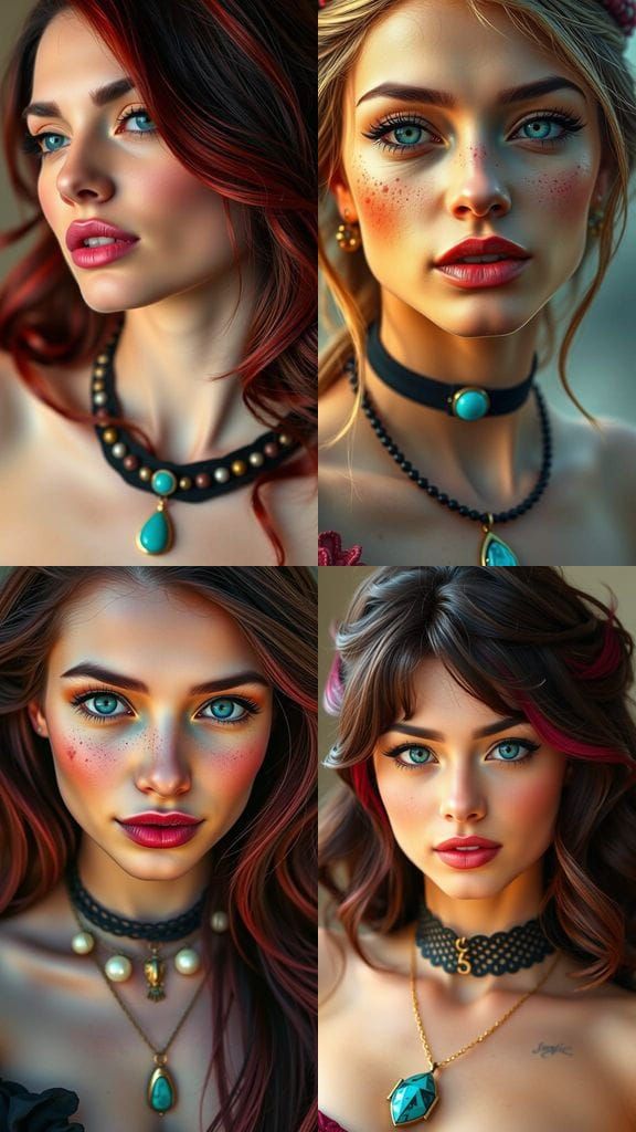 Dreamy Woman with Sun-Kissed Glow and Flowing Hair