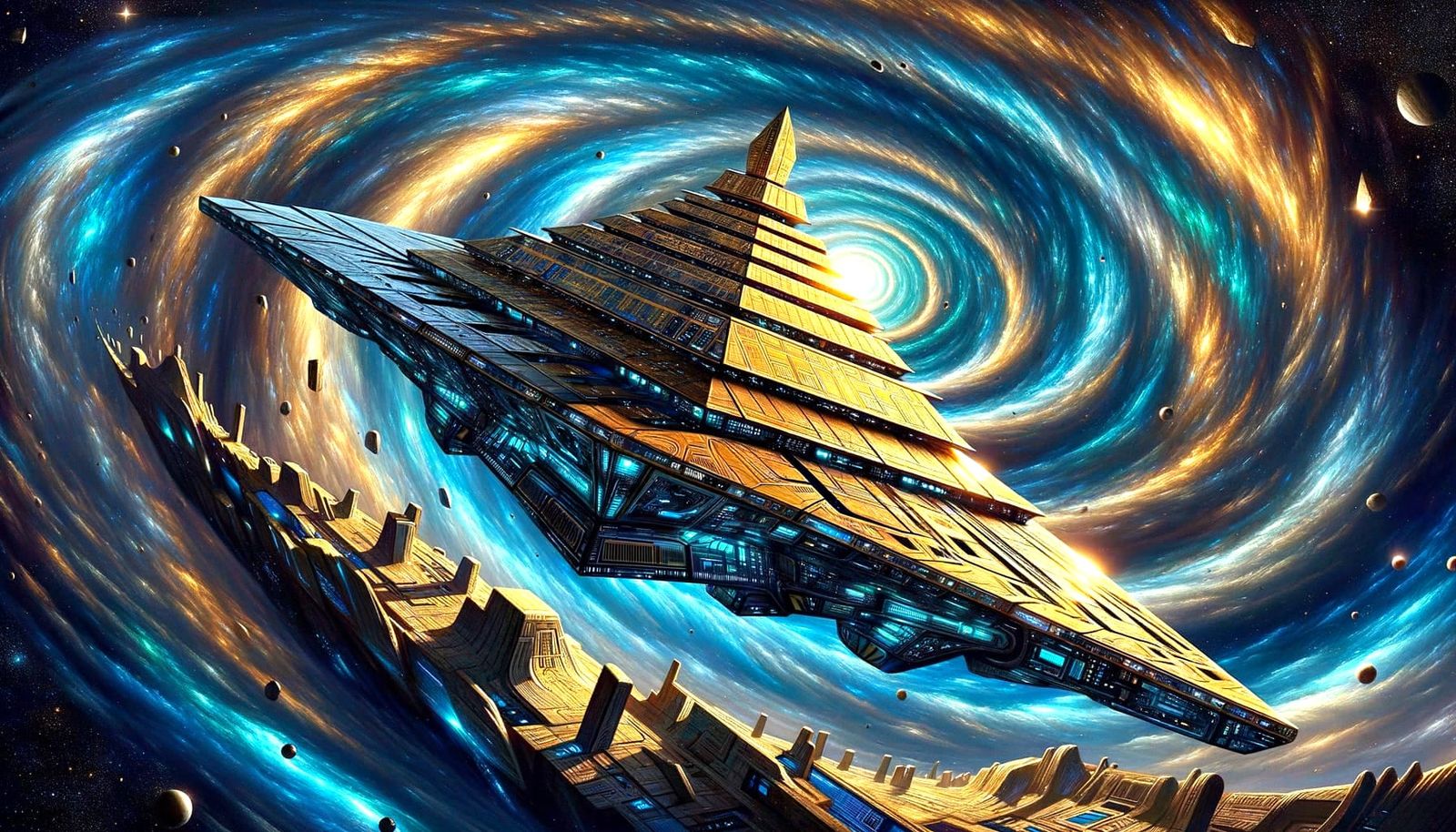 "Starship Bastara: The Whirlpool of Reflection"