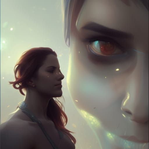 Gigachad Portrait in Hyperrealistic Style