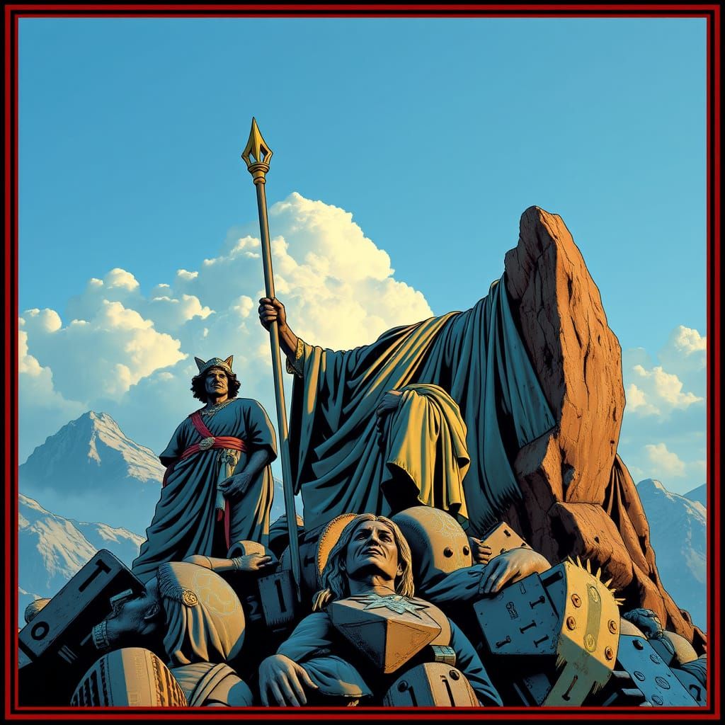 Ozymandias's Greatness Thrust Upon Him