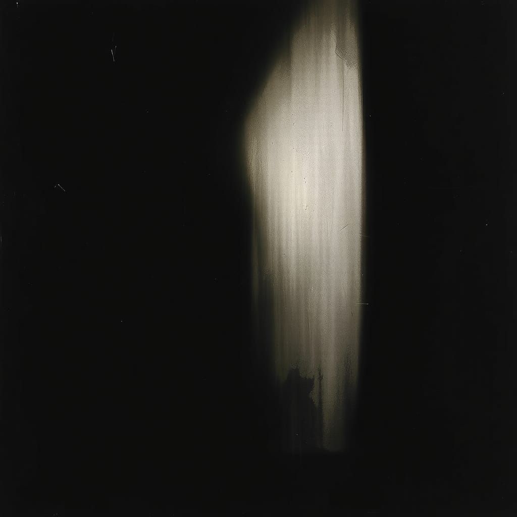 Dramatic Chiaroscuro Painting with Light and Shadow
