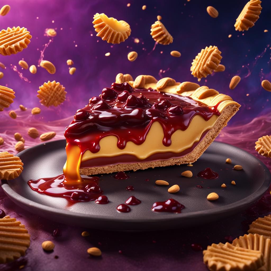peanut butter jelly pie