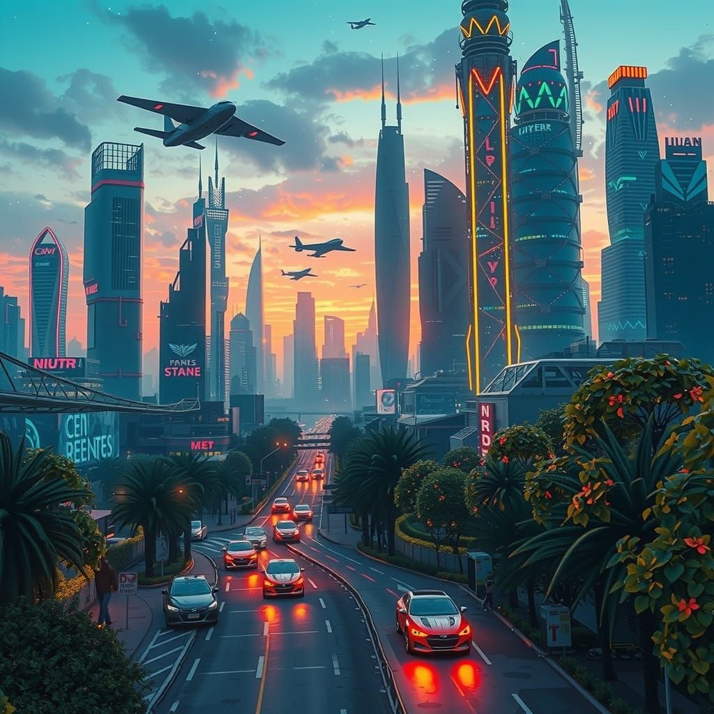 Solar city