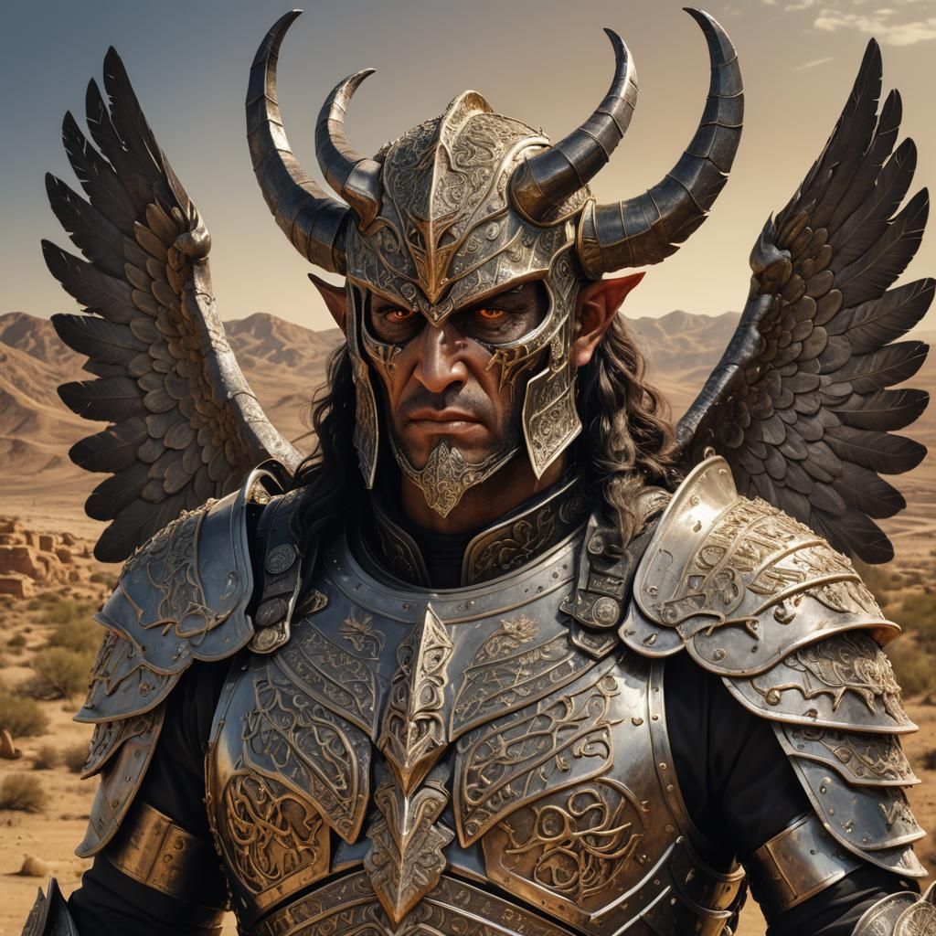 Azazel: Hebrew Demon in Battle Armor