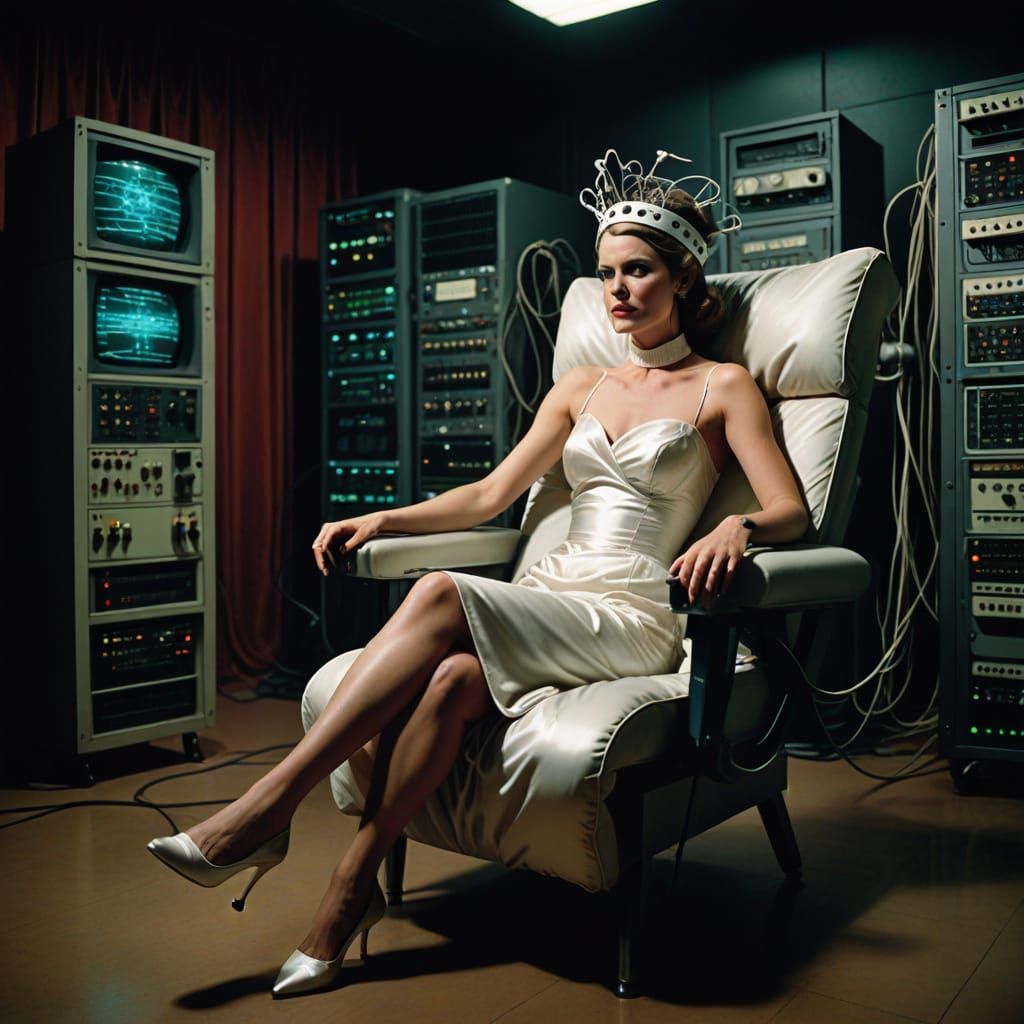 Trapped Bride in a Futuristic Nightmare