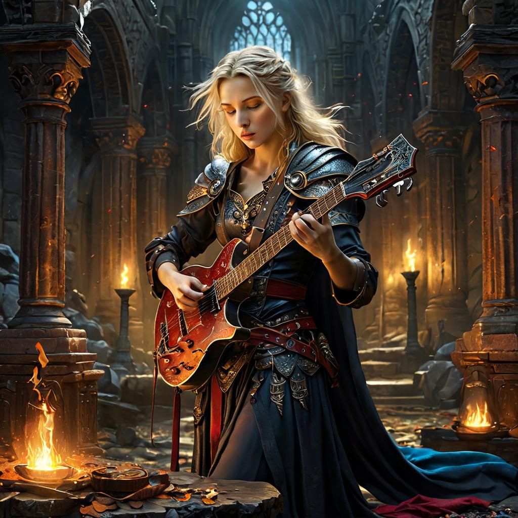 Ethereal Music-Inspired Fantasy Art in Unreal Engine 5