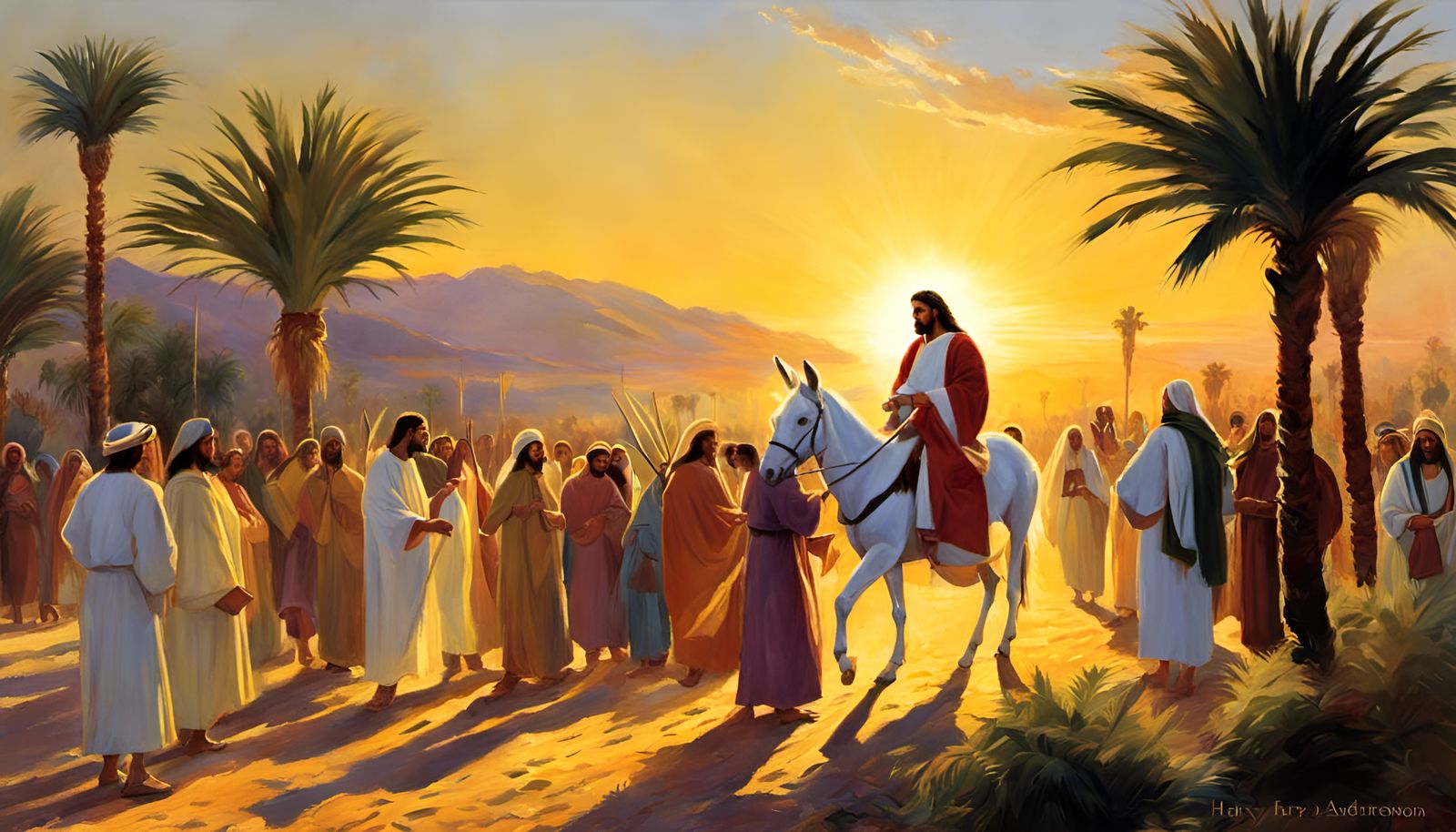 Jesus' Triumphal Entry into Jerusalem: Palm Sunday