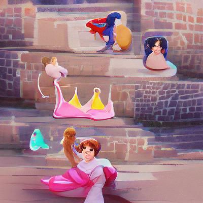 Classic Disney Princess Portrait