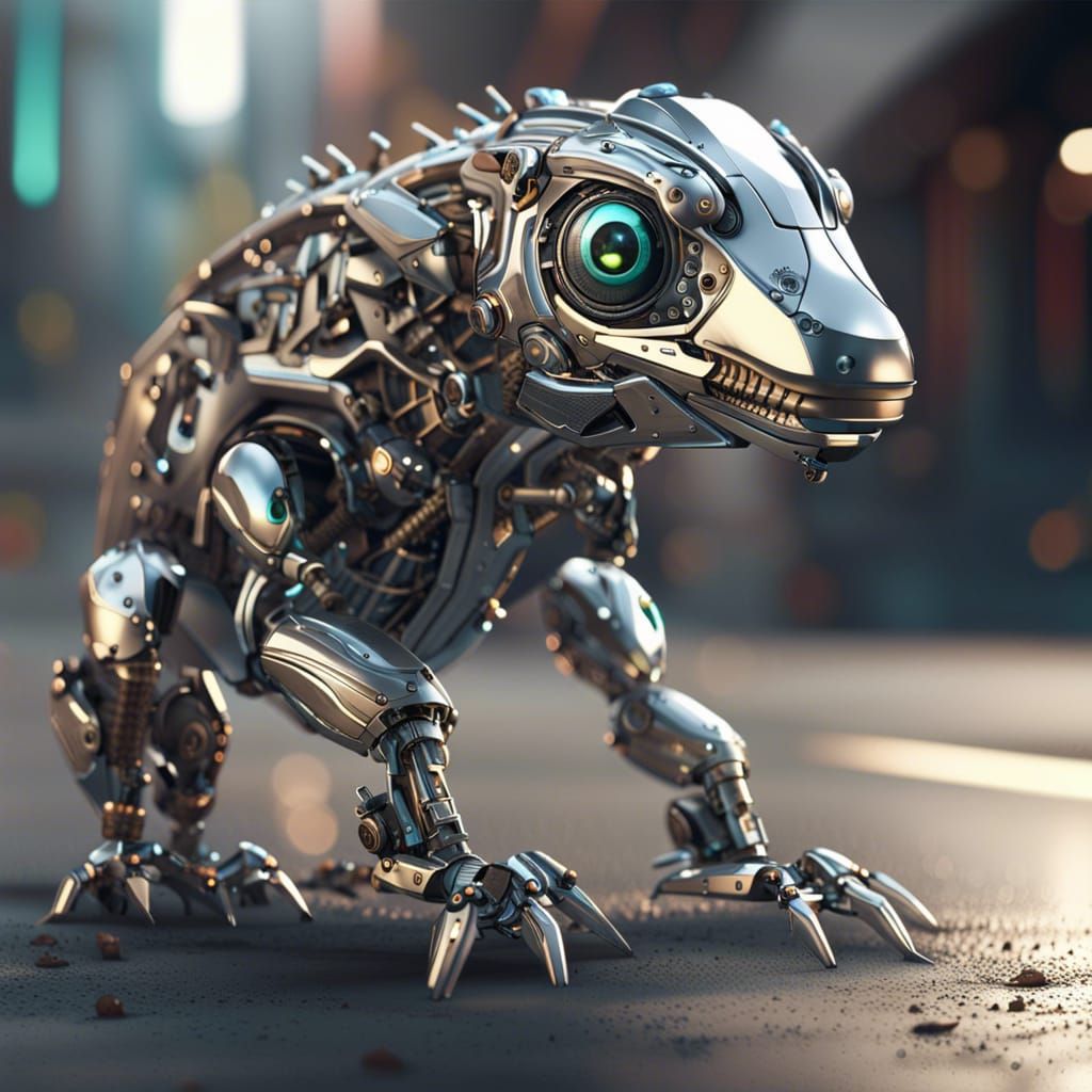 Robo lizard 🦎🤖