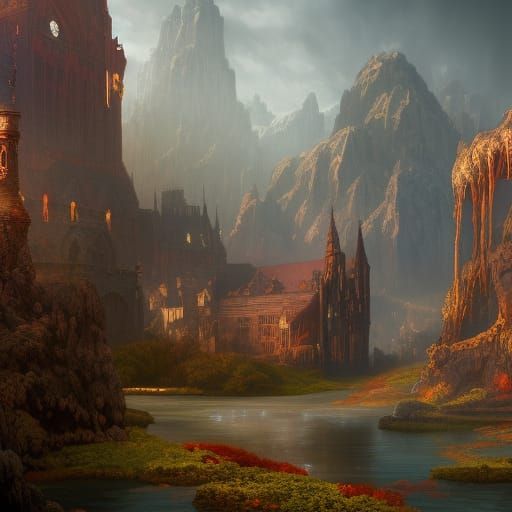 University of Glasgow: Detailed Matte Painting