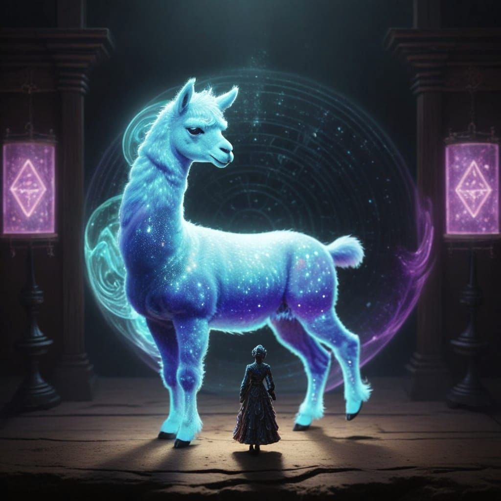 Holographic Alpaca Thaumaturge
