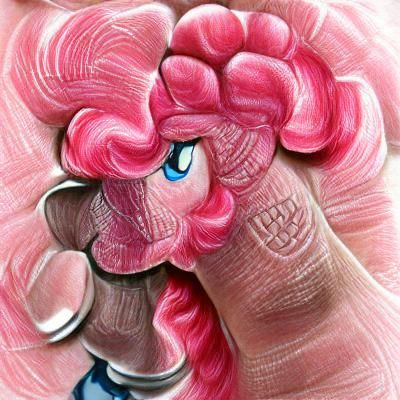 AI Generated Image from a Blank Prompt