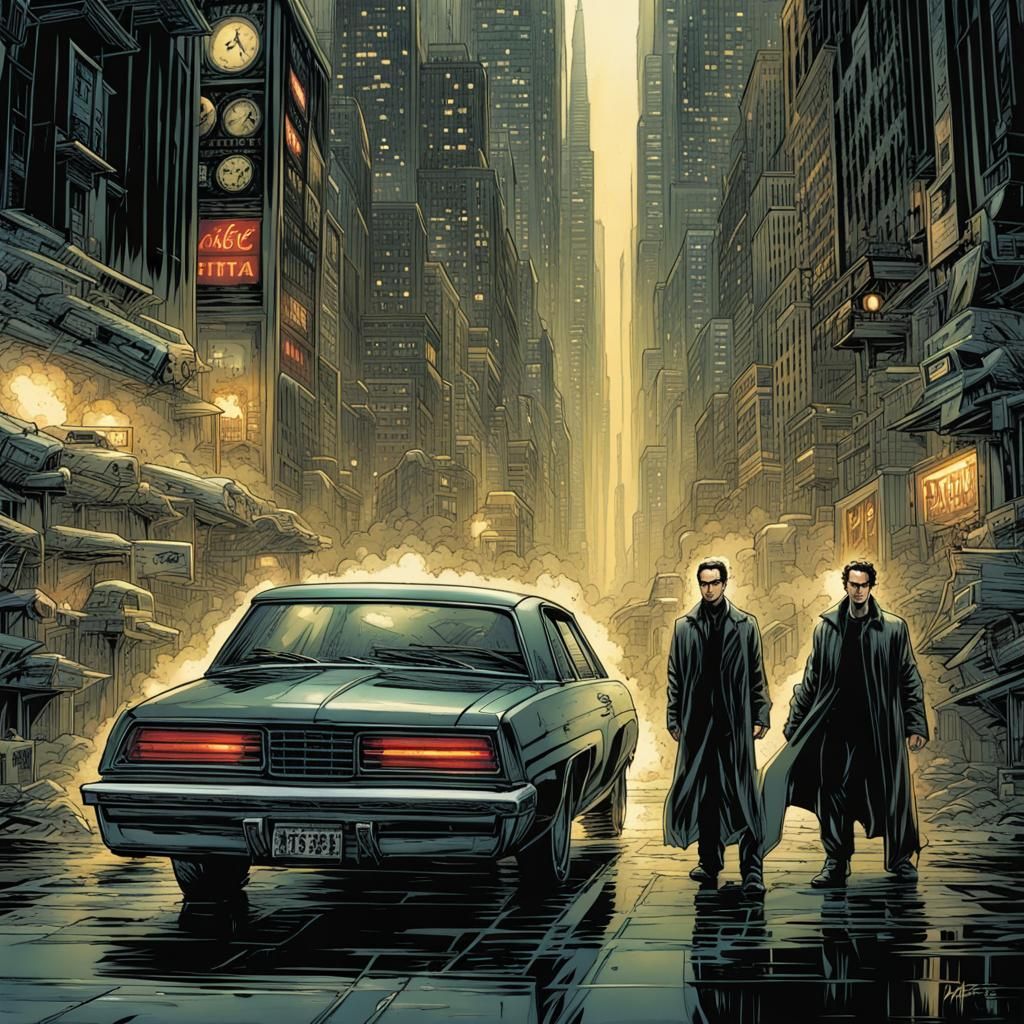 The Matrix: Comic Book Art by Brooks & Mumford