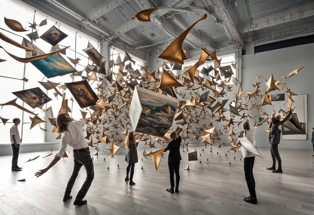 Dynamic Gallery View: Surreal Art Collection