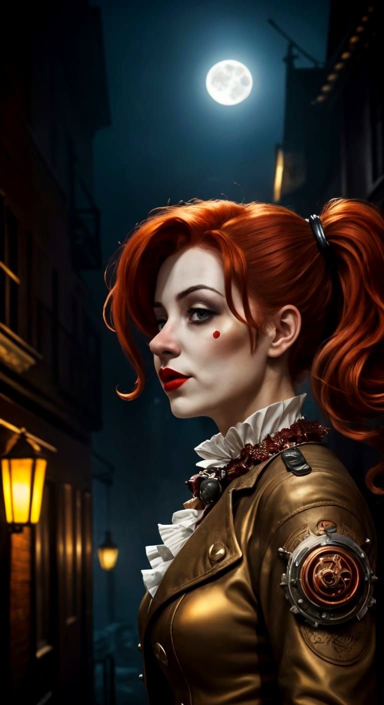 The Many Faces Of Pencewise, The Steampunk Clown : 32