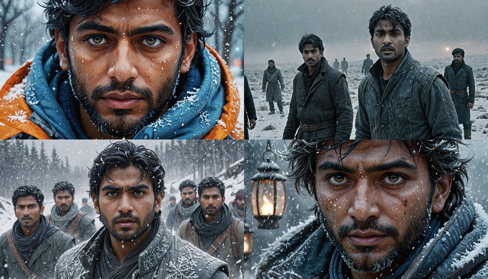 Lost in a Snowstorm: A Fight for Survival