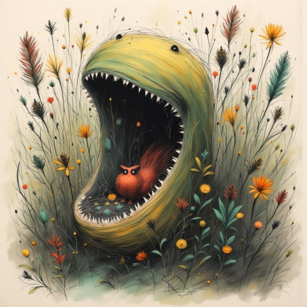 Carnivorous Plants in a Botanical Garden