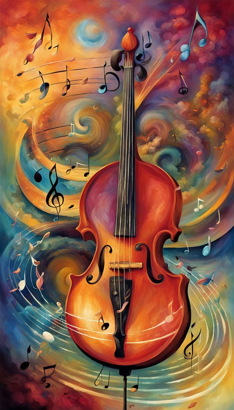 Harmonious Musical Realm: Soundscapes and Ethereal Creatures