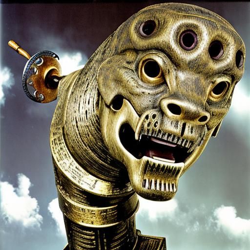 Detailed Brass Knob Close-Up