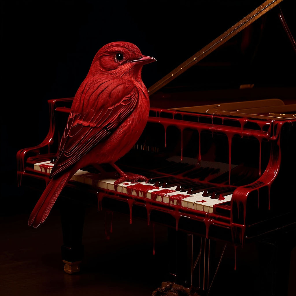 Mockingbird in Detailed Illustration